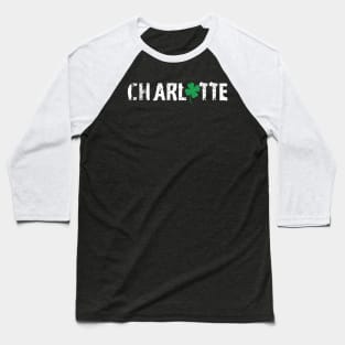 Charlotte 🍀 Baseball T-Shirt